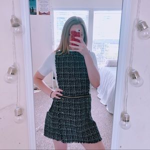 Plaid Apron Skort